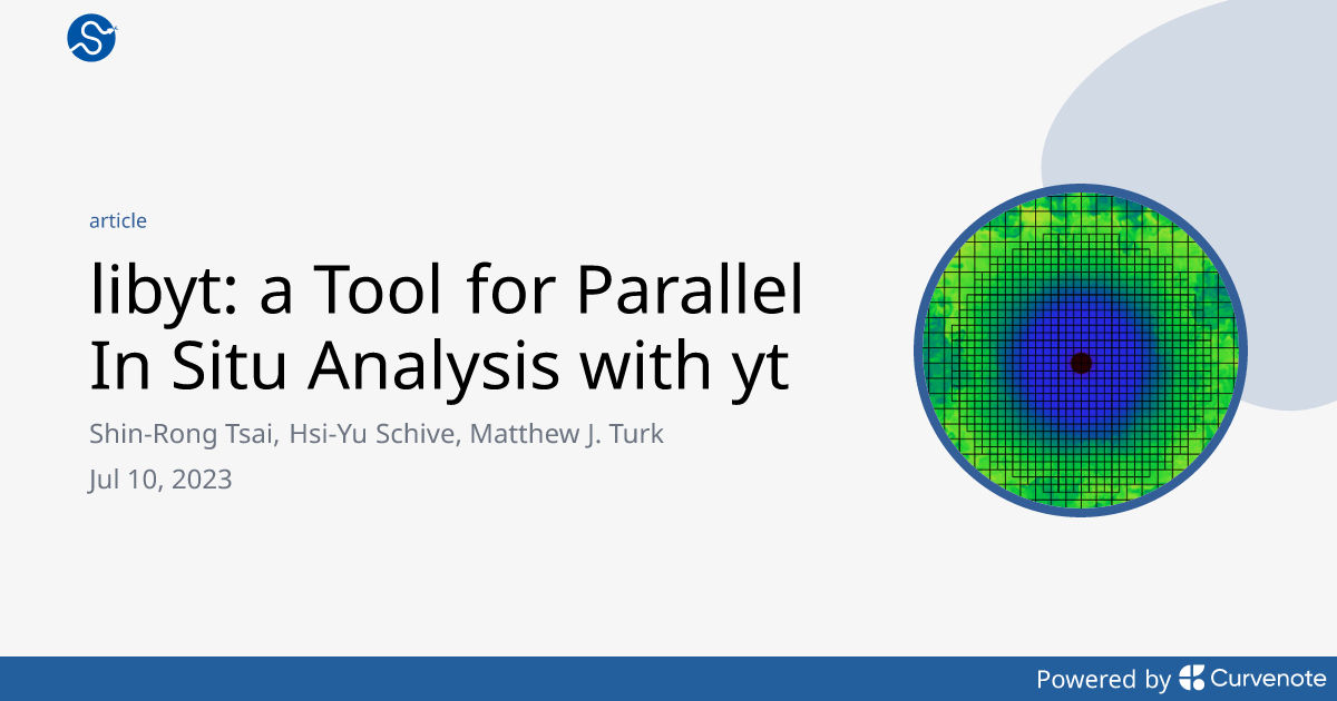 libyt: a Tool for Parallel In Situ Analysis with yt - SciPy Proceedings